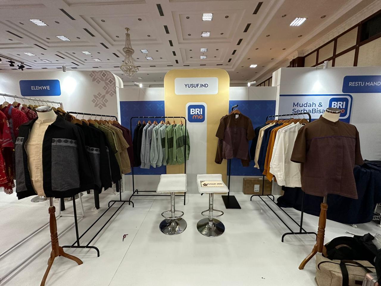 UMKM busana muslim YUSUF.IND asal Tangerang sukses tembus pasar global berkat desain unik dan pendampingan BRI.