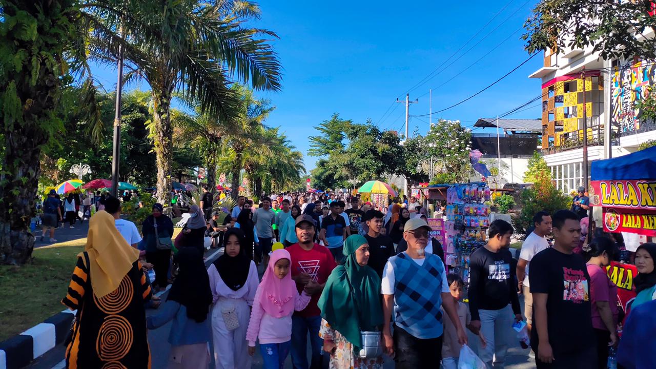 Pelaksaan CFD di lokasi sementara, di Komplek Kantor terpadu Boyolali.