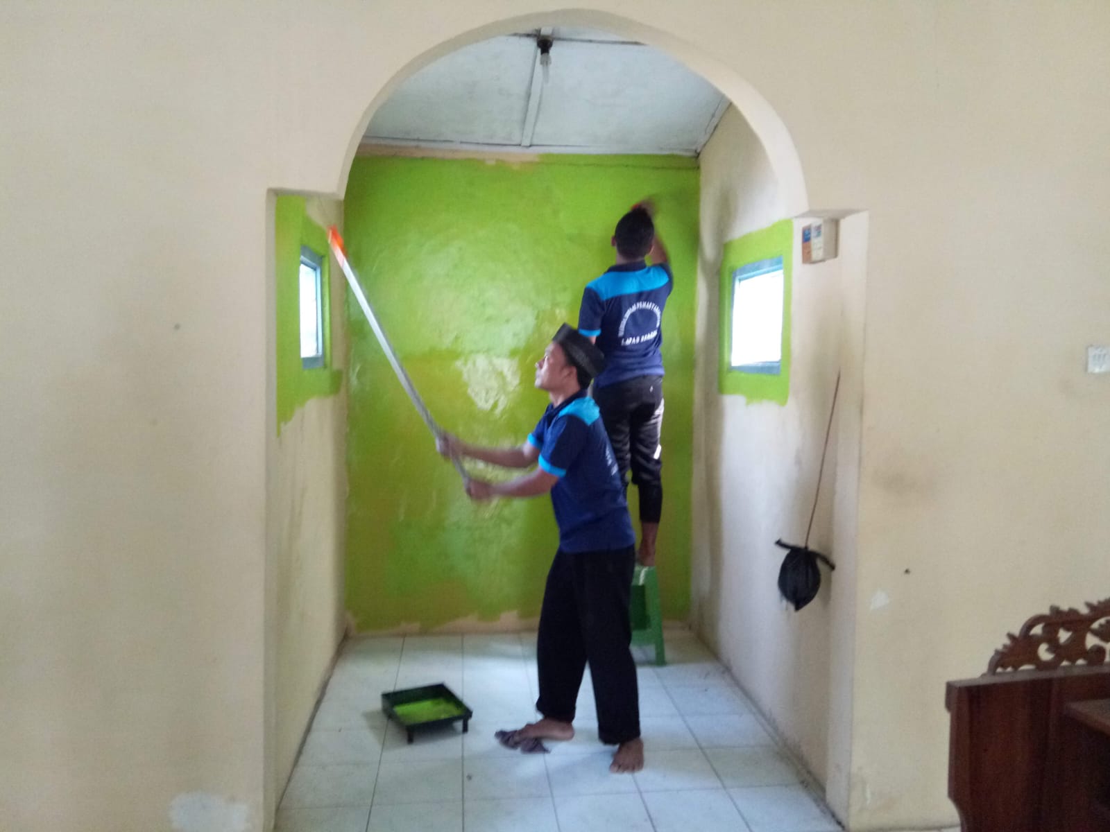 Ilustrasi petugas cleaning service.