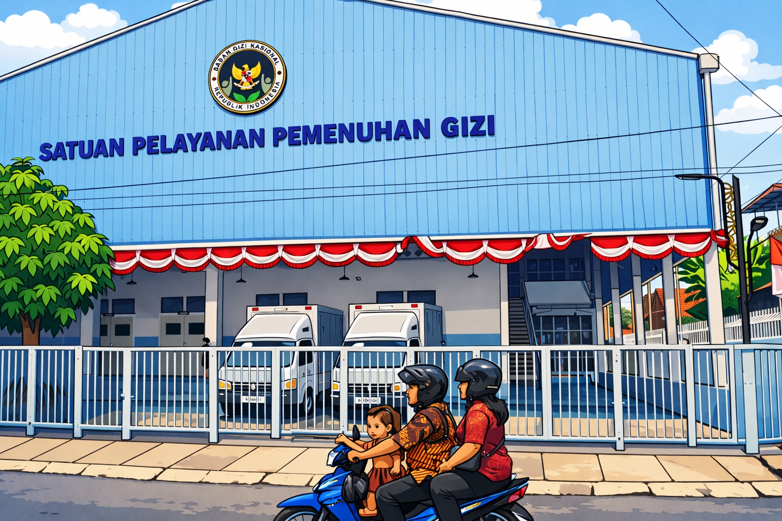 Ilustrasi Dapur MBG
