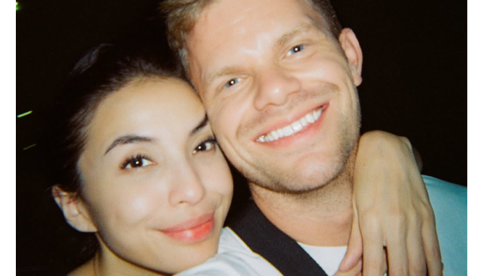 Manohara Odelia dengan sang kekasih Kristian Hansen.