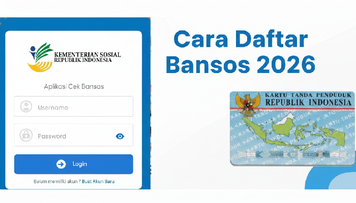 Cara daftar Bansos 2026.