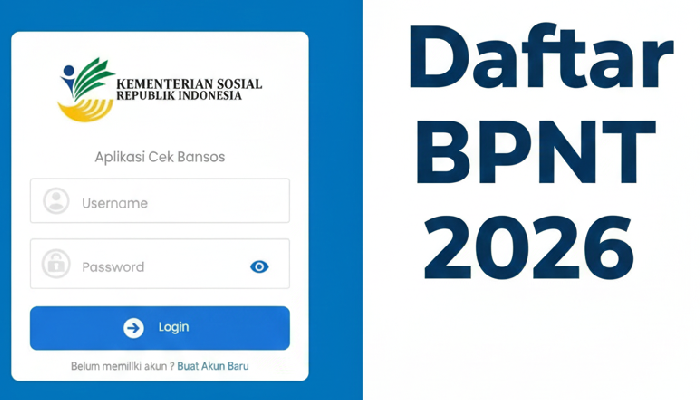 Daftar bansos BPNT 2026.