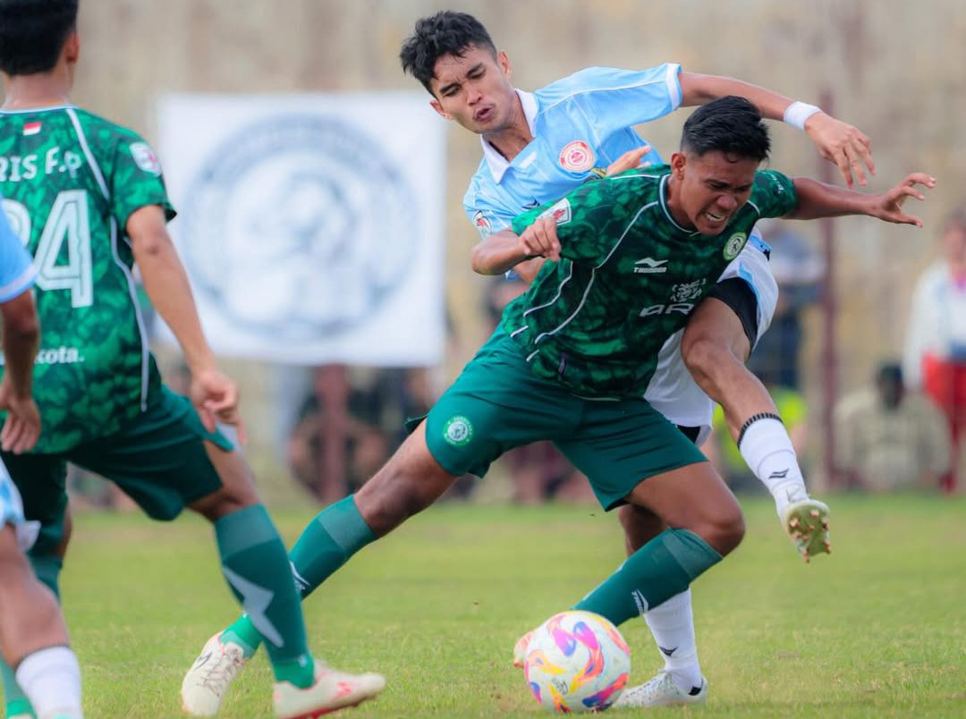 UNJUK GIGI: Pertandingan Persiharjo Sukoharjo melawan PSD Demak di Stadion Krida Loka,&nbsp;Rabu sore (7/1/).