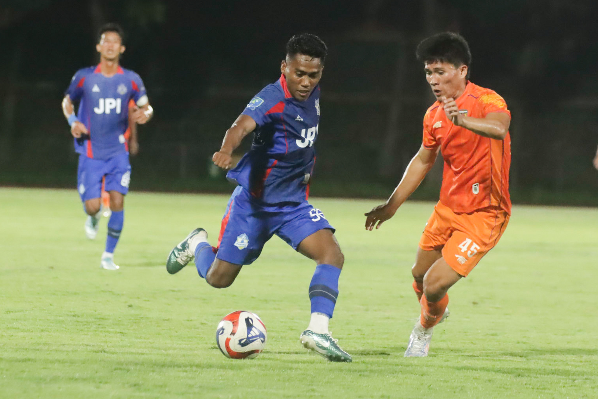 Laga Persika Karanganyar vs Persikutim United di Stadion UNS, Rabu malam (7/1/2026).