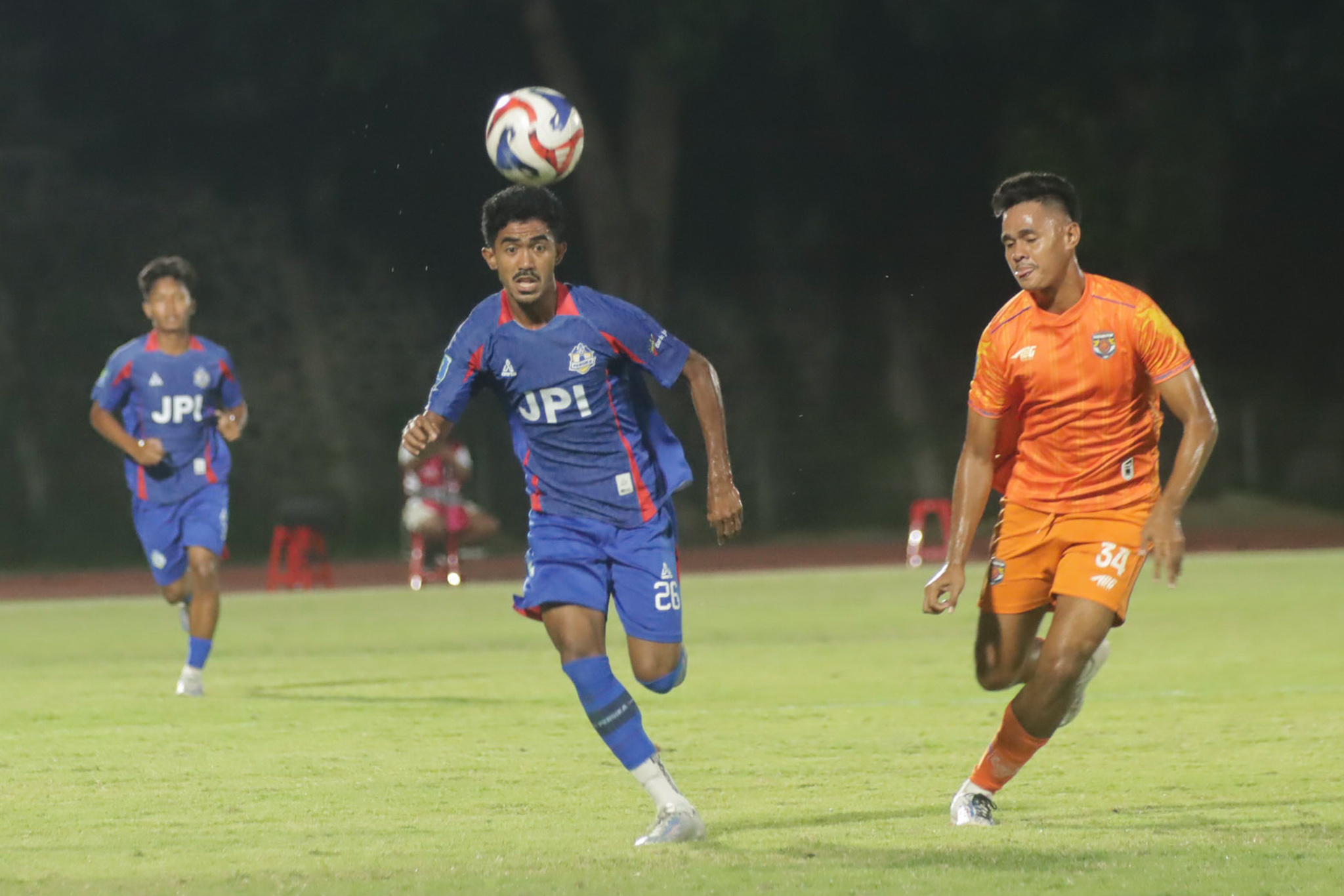 Laga Persika Karanganyar vs Persikutim United di Stadion UNS, Rabu malam (7/1/2026).