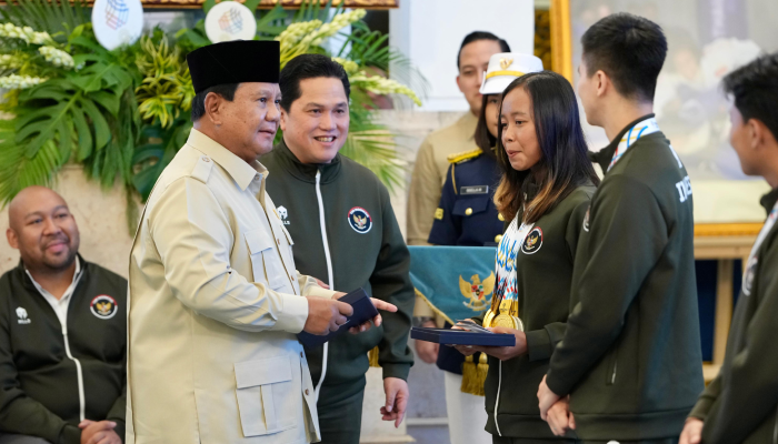 Presiden Prabowo Subianto berikan apresiasi tinggi kepada para atlet yang sukses ukir prestasi di SEA Games 2025.