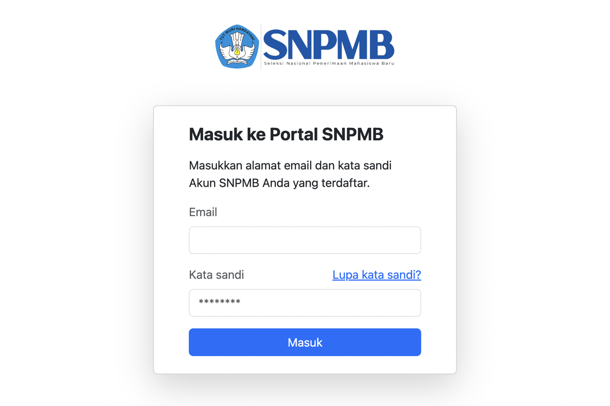 Cara registrasi akun siswa di Portal SNPMB 2026 resmi dibuka 12 Januari. Simak langkah lengkap dan jadwal SNBP 2026 di sini.