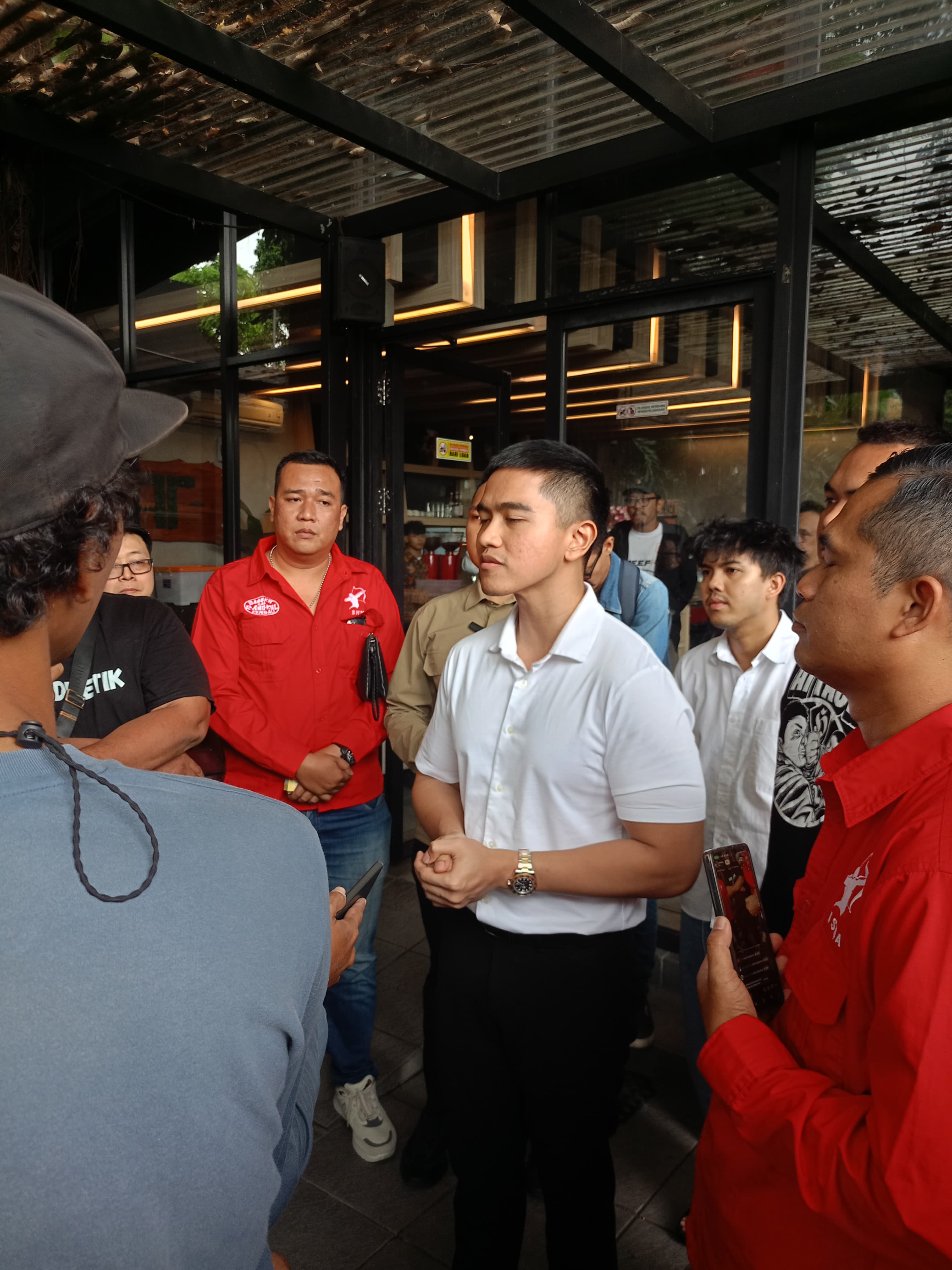 Owner Persis Solo Kaesang Pangarep bertemu dengan perwakilan suporter, Jumat (9/1/2026)