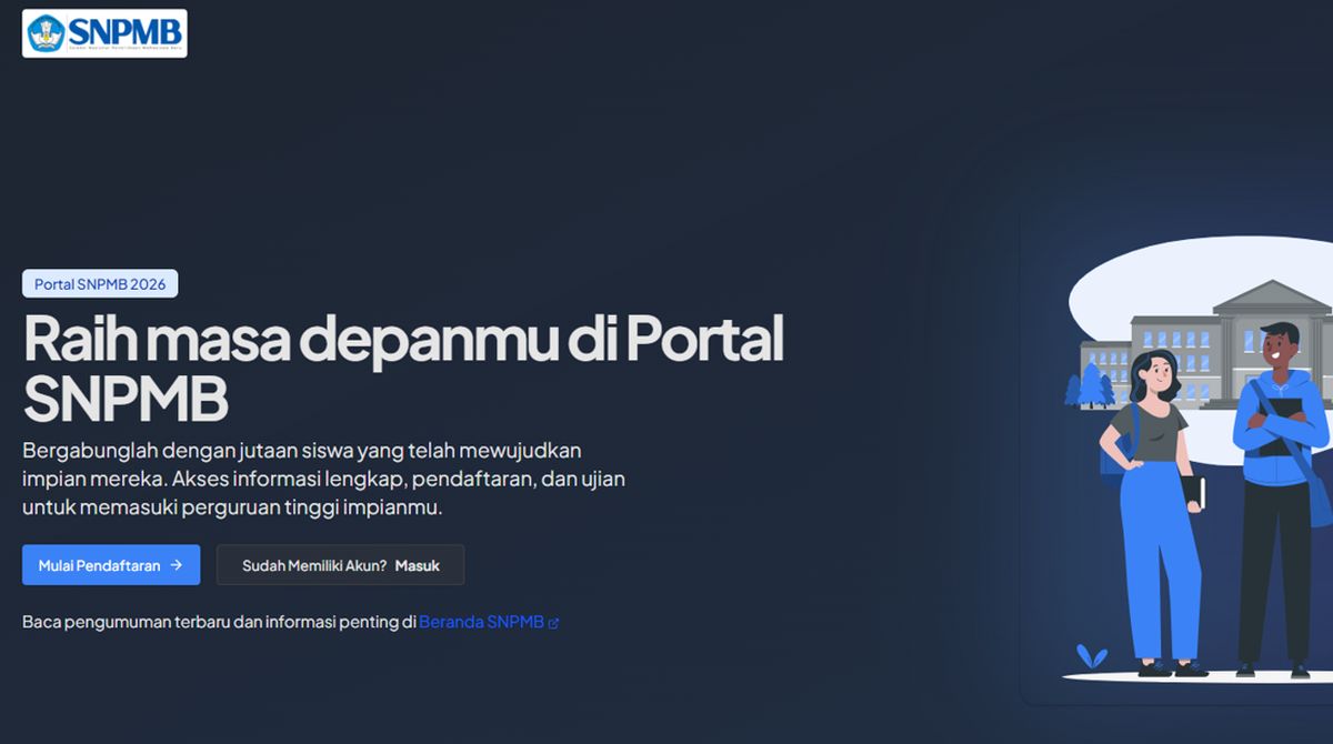 Cara Registrasi Akun SNPMB 2026 di Link portal.snpmb.id: Panduan Lengkap Jadwal, Syarat, dan Tahapan