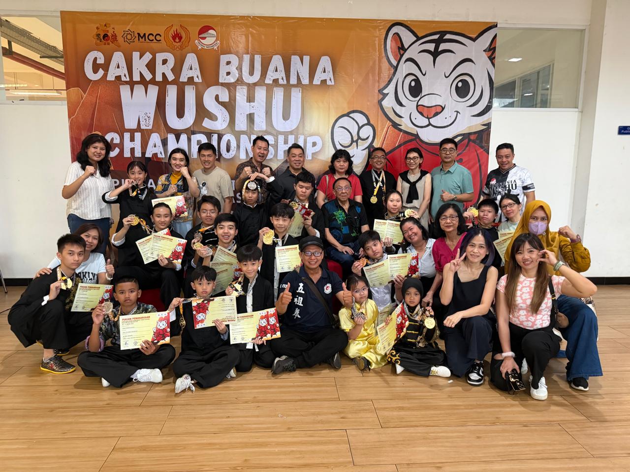 Sasana Eagle Fist Kungfu Fighting Solo raih banyak medali di ajang Wushu Cakra Buana Championship 2026 di Malang pada 8&ndash;11 Januari 2026.