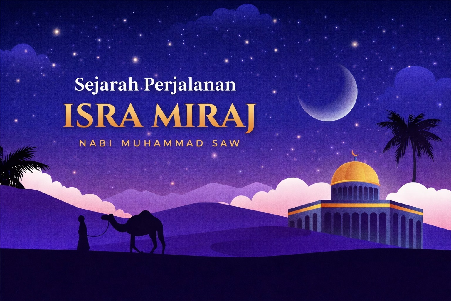 Isra Miraj 2026: Sejarah mengisahkan perjalanan Rasulullah SAW menerima perintah salat lima waktu langsung dari Allah SWT.