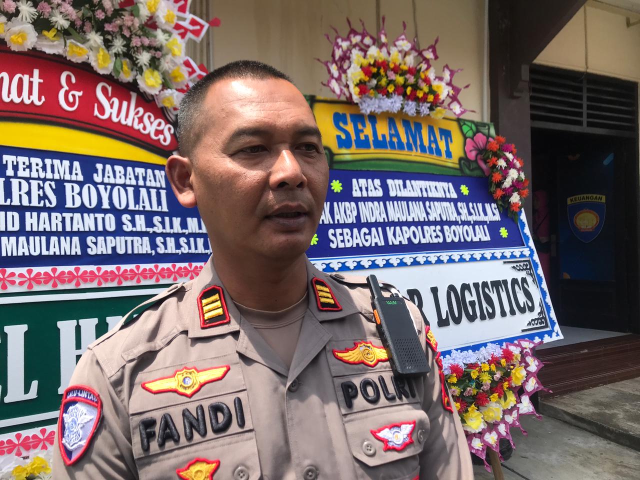 Kasat Lantas Polres Boyolali AKP Tri AfandI.