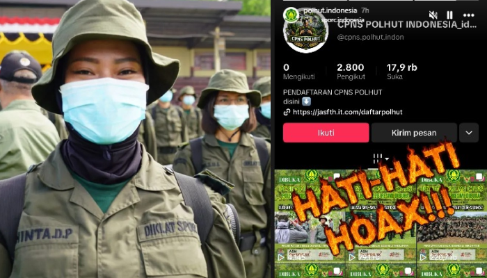 Beredar kabar soal pembukaan pendaftaran CPNS Polhut 2026.