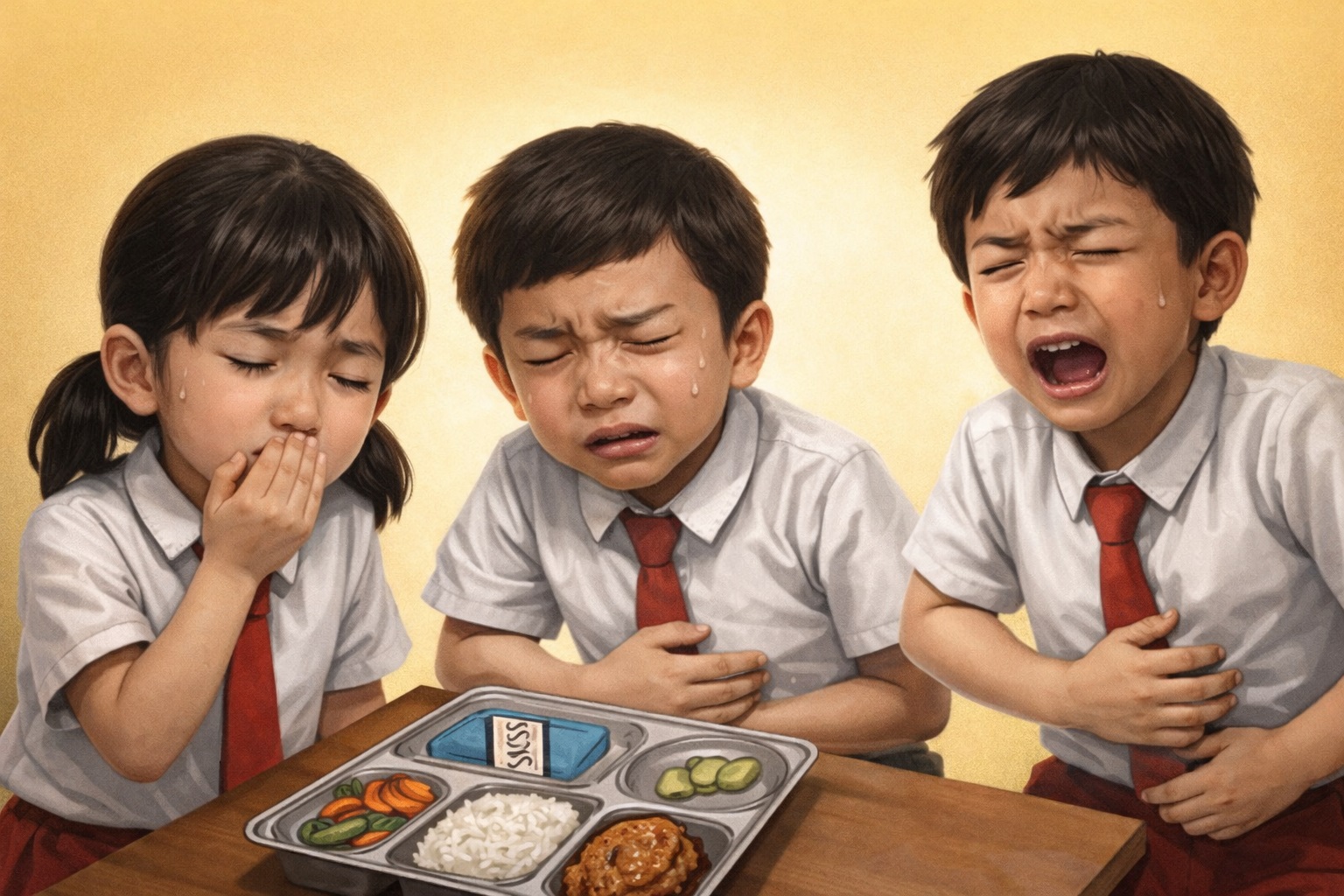 Ilustrasi Ratusan Siswa Diduga Keracunan MBG di Ngadirojo Wonogiri