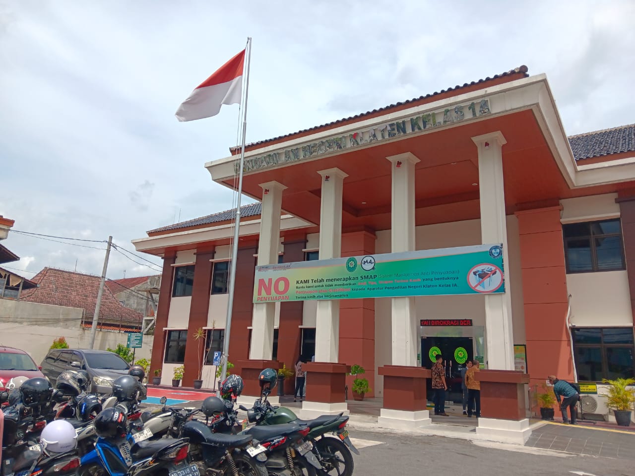 Pengadilan Negeri (PN) Klaten. (Angga Purenda/Radar Solo)