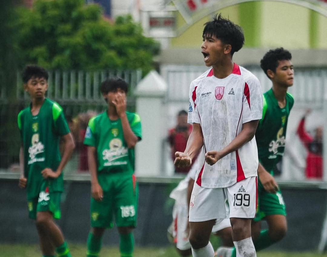 Pertandingan Persis Solo youth melawan Persebaya Surabaya di ajang EPA