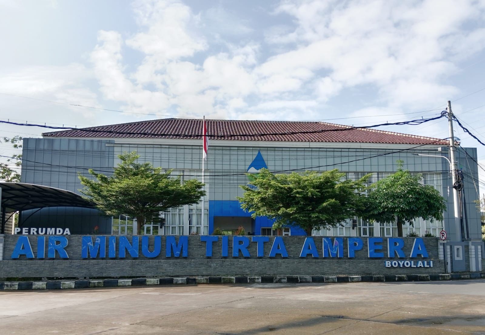 Kantor PUDAM Tirta Ampera Kabupaten Boyolali.