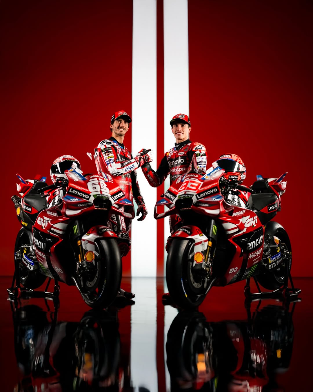 Ducati Rayakan Satu Abad dengan Livery Spesial MotoGP 2026, Marc Marquez dan Pecco Bagnaia Siap Pertahankan Dominasi