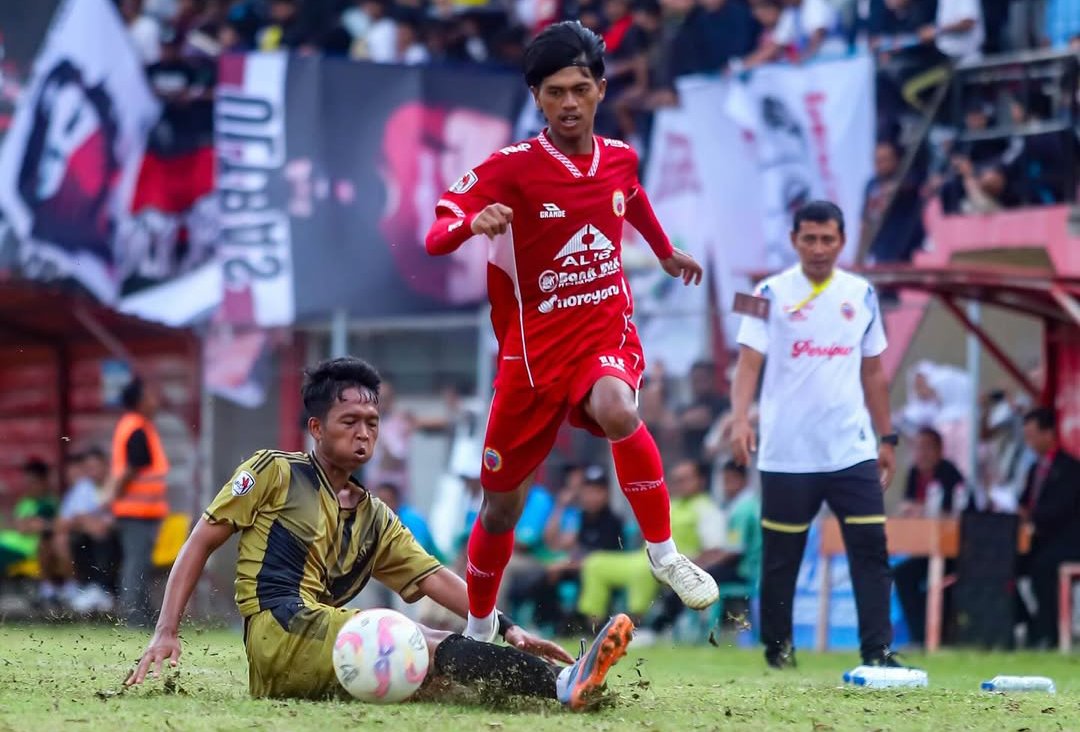 Laga Persipur Purwodadi vs Bhayangkara Muda di Liga 4 Jateng.