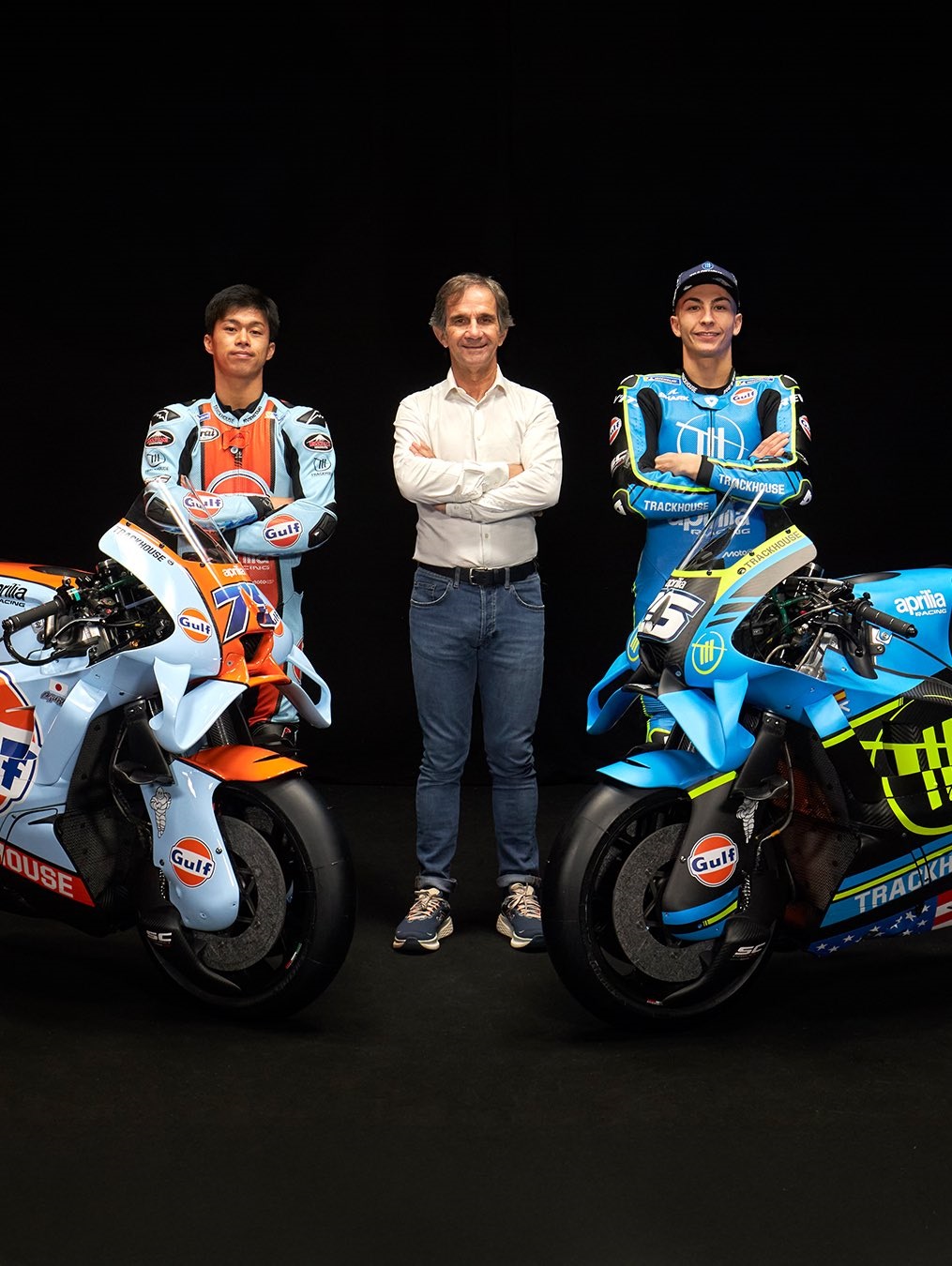 Trackhouse Racing Bikin Kejutan di MotoGP 2026, Tim Satelit Aprilia Usung Dua Livery untuk Ai Ogura dan Raul Fernandez