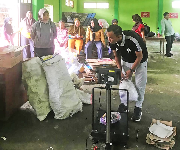 DPKP Sukoharjo sidak ke lokasi TPS3R di Kelurahan Sukoharjo Kota, Jumat (23/1).