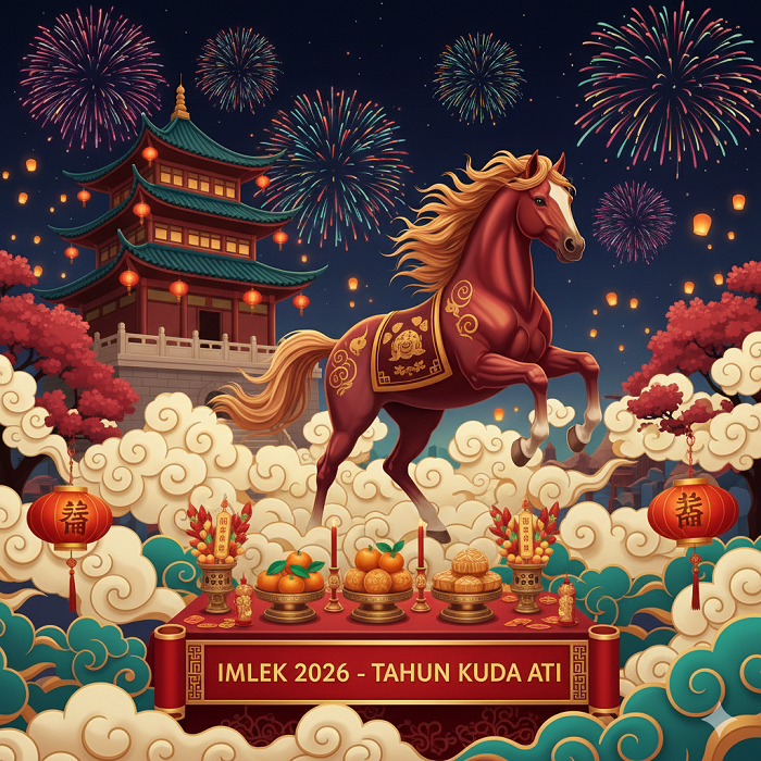 Ilustrasi Imlek 2026.