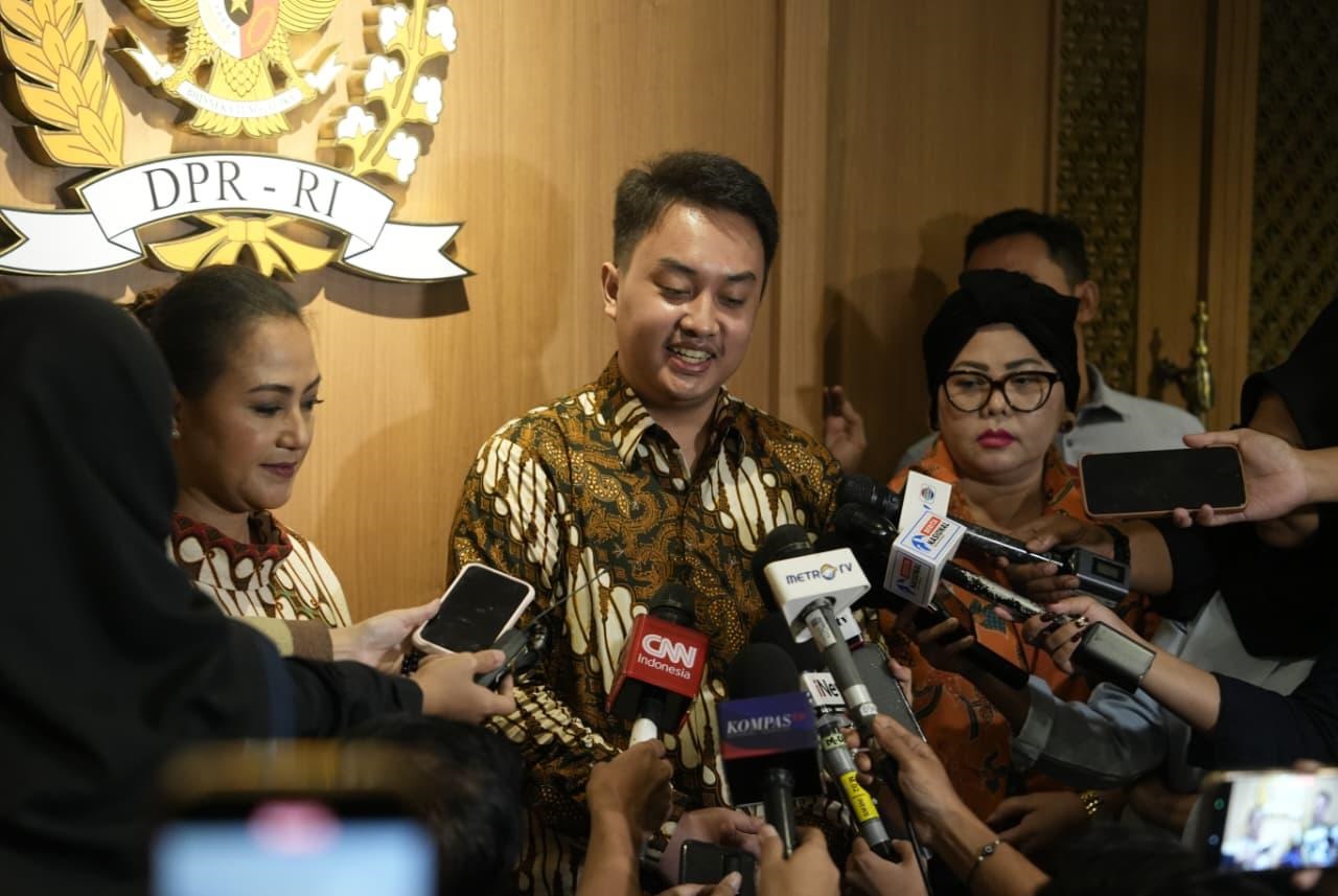 PB XIV Purbaya beri keterangan usai temui pimpinan DPR/MPR RI, Kamis (23/1). (Ist)