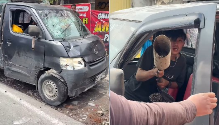 Pelaku percobaan penculikan dan mobil Gran Max yang dikendarai akhirnya diamankan warga.