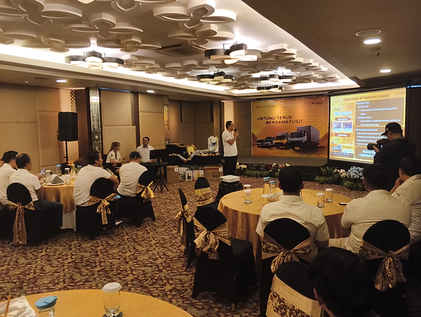 Perayaan 55 tahun Mitsubishi Fuso digelar di Royal Heritage Hotel Solo, Sabtu (24/01/2026).