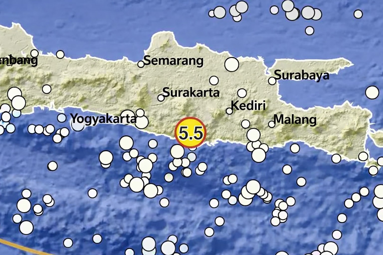 Gempa Hari Ini 5,5 M Guncang Pacitan, Getaran Dirasakan hingga Solo, BMKG Beri Penjelasan