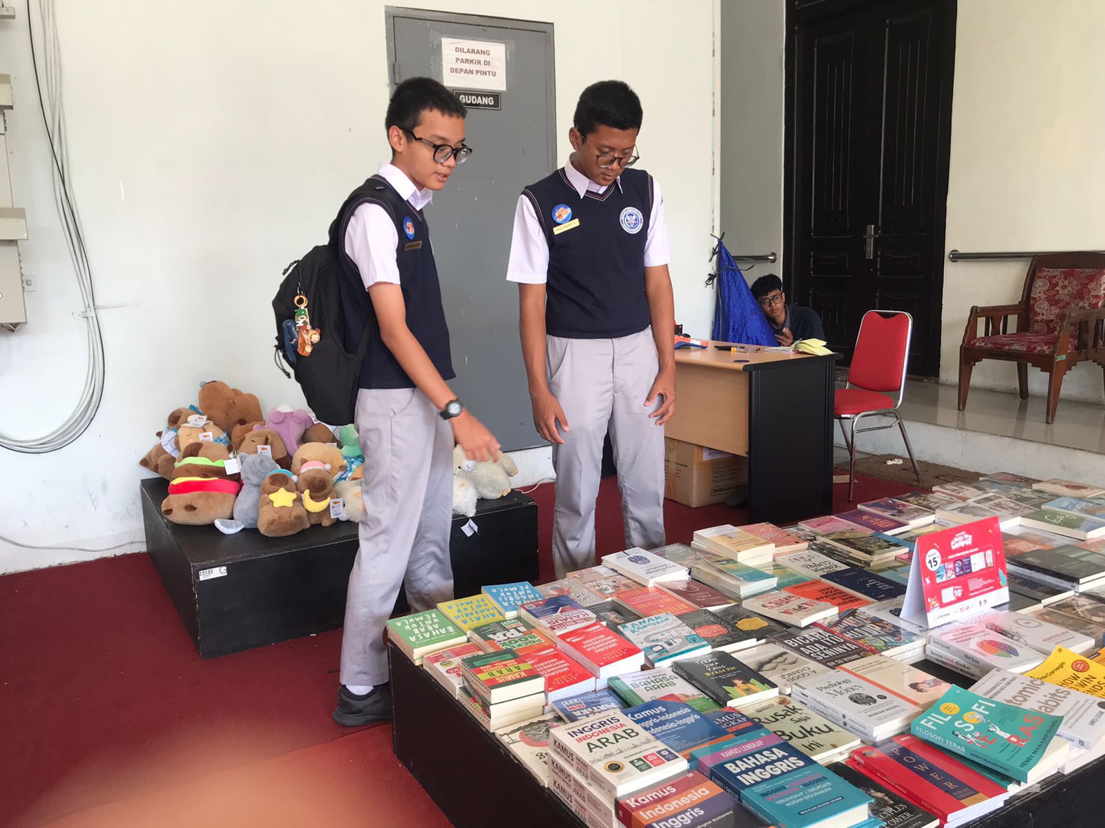 Ilustrasi Festival Literasi Yang Dilaksanakan Pi Perpusda Remen Maos Boyolali.