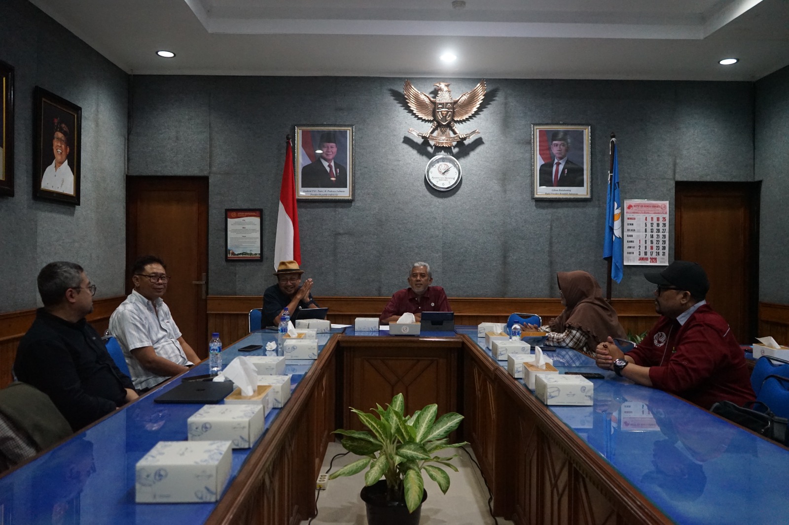 SINERGI: Audiensi ISI Solo dan Todak Academy, Rabu (28/1).