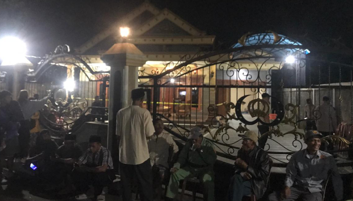 Penampakan rumah korban perampokan sadis di Karanggede, Boyolali.