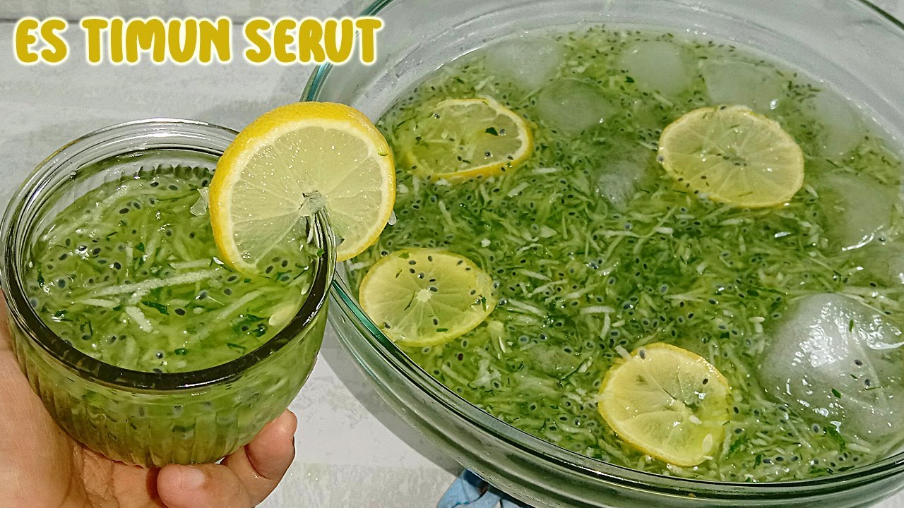 Es Timun Serut Lemon