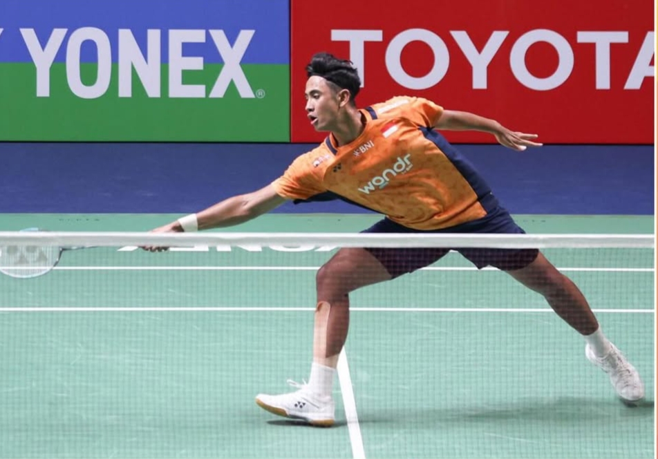 Alwi Farhman saat terjun di ajang Thailand Masters