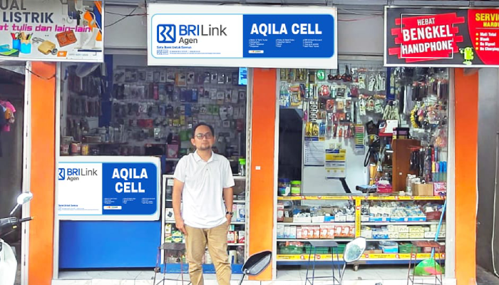 Abdurrohim, mitra BRILink Agen Ohim.