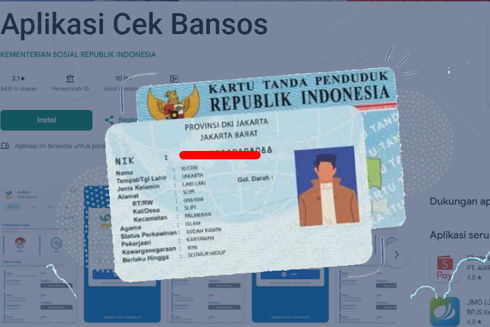 Cara cek bansos NIK KTP 2026 secara online lewat aplikasi dan situs Kemensos. Cek PKH, BPNT, beras, dan PBI-JKN.