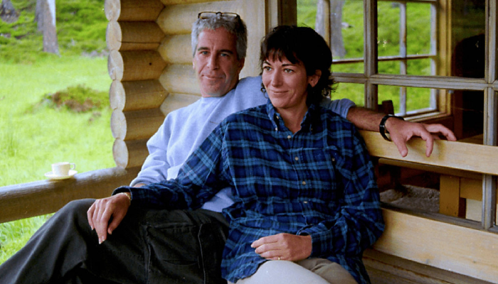 Ghislaine Maxwell dan&nbsp;Jeffrey Epstein.