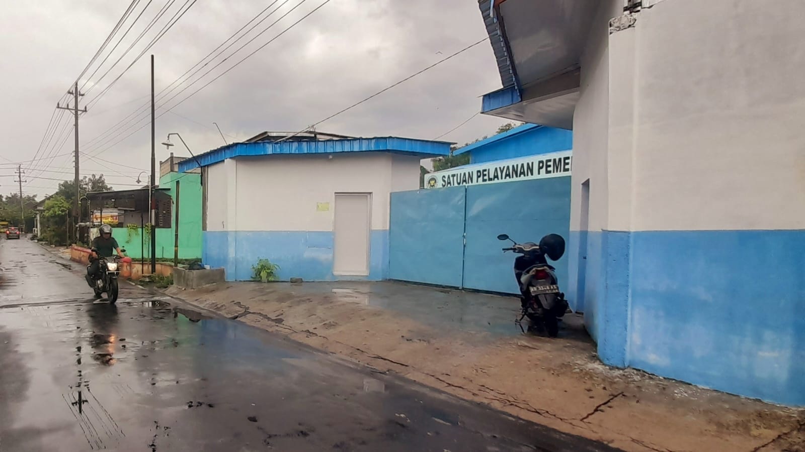 SPPG Karanganyar Jaten yang berhenti beroperasi karena anggaran dari pusat belum cair. (Rudi Hartono/Radar Solo)