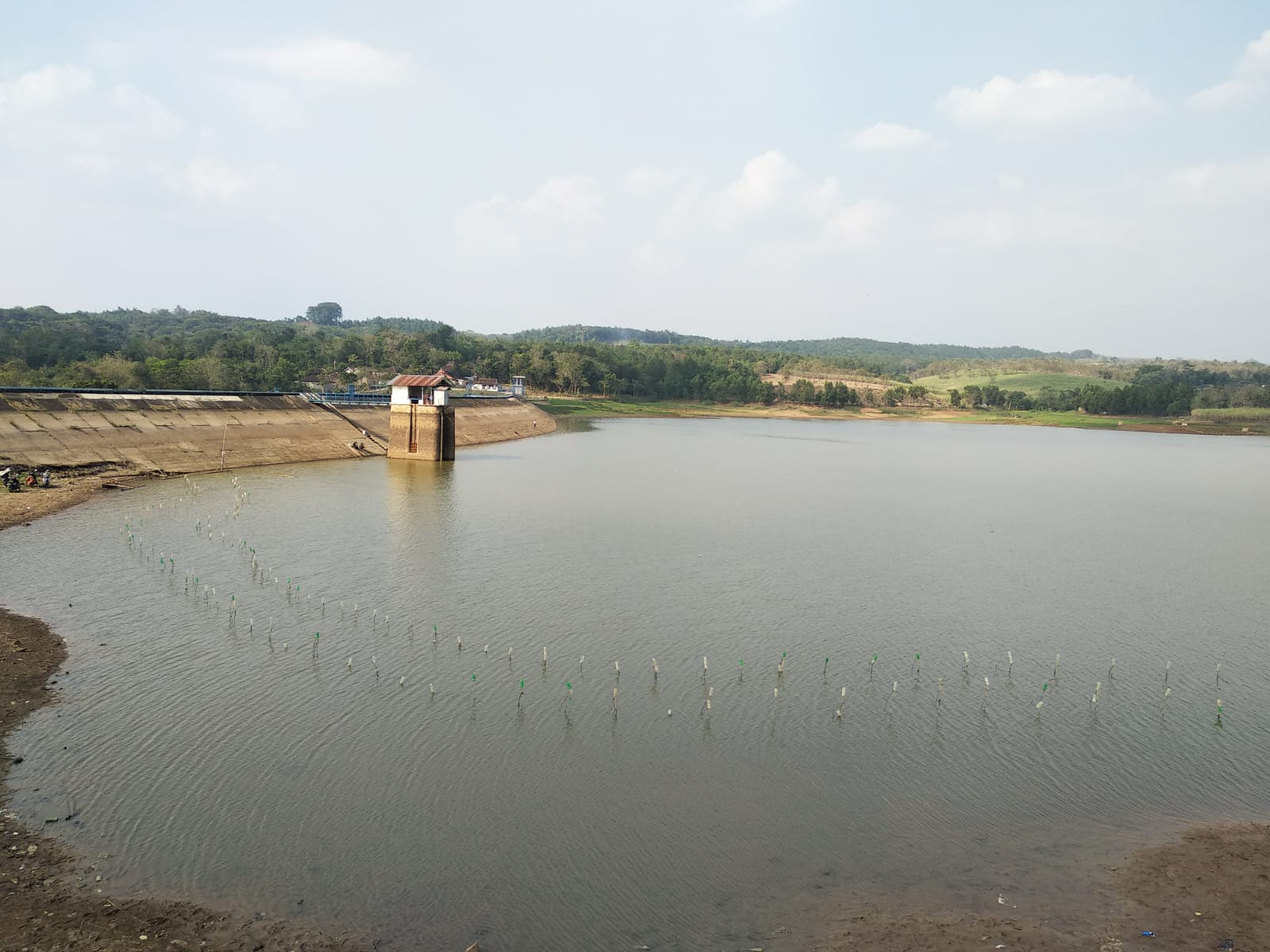 Waduk Delingan di Kecamatan Karanganyar, Kabupaten Karanganyar. (Adi Prasetyawan/Radar Solo)