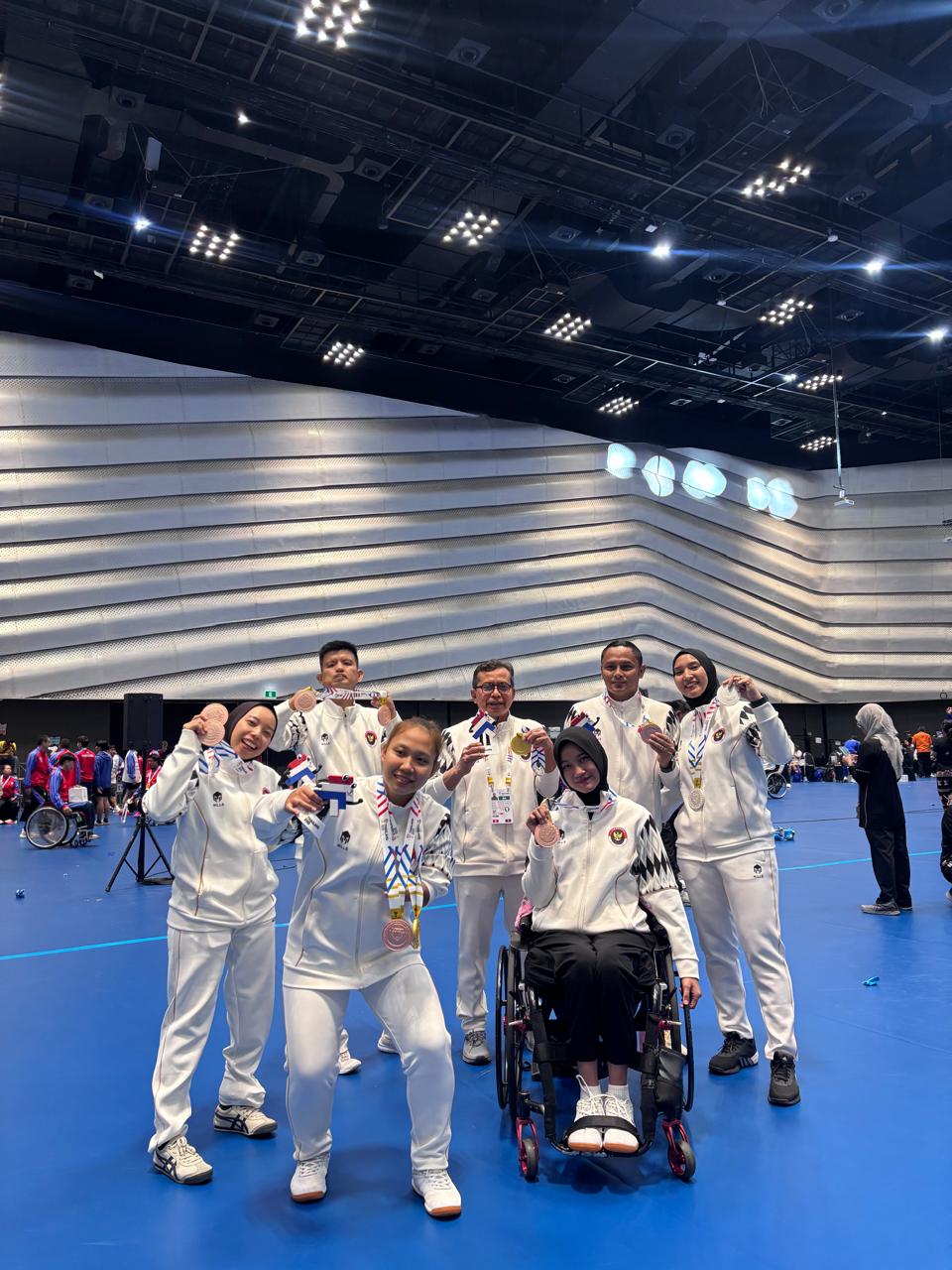 Mahasiswa Universitas Tunas Pembangunan (UTP) Solo peraih medali di ajang ASEAN Para Games 2026 di Thailand.