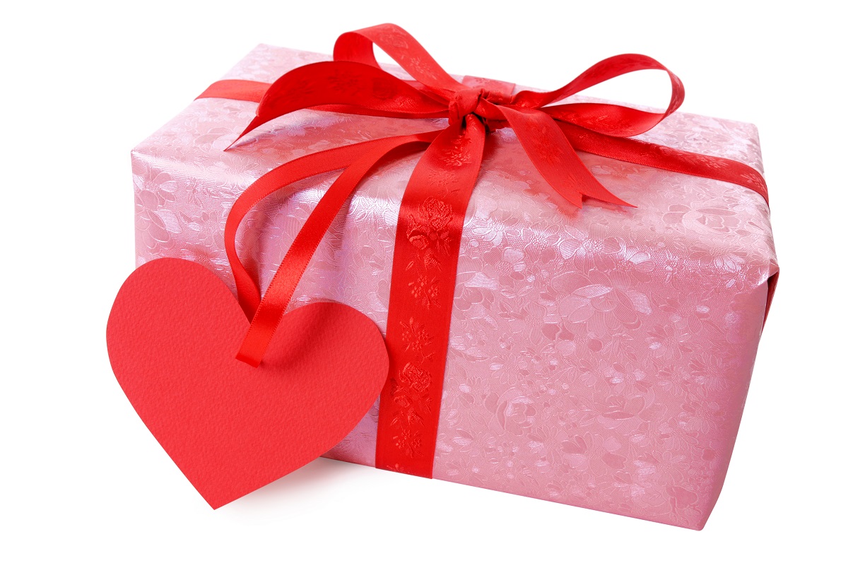 Ilustrasi hadiah Valentine