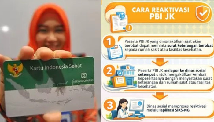 Cara reaktivasi PBI JK yang dinonaktifkan.