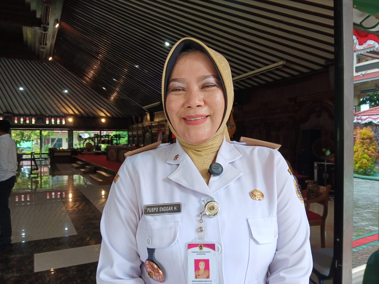 Kepala Dinas Sosial Pemberdayaan Perempuan dan Perlindungan Anak Pengendalian Penduduk dan Keluarga Berencana (Dissos P3APPKB) Klaten Puspo Enggar Hastuti
