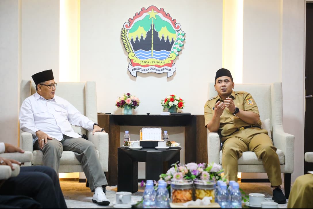 Wagub Jateng Taj Yasin berdialoh dengan BP4 Jateng. (Humas Pemprov Jateng)
