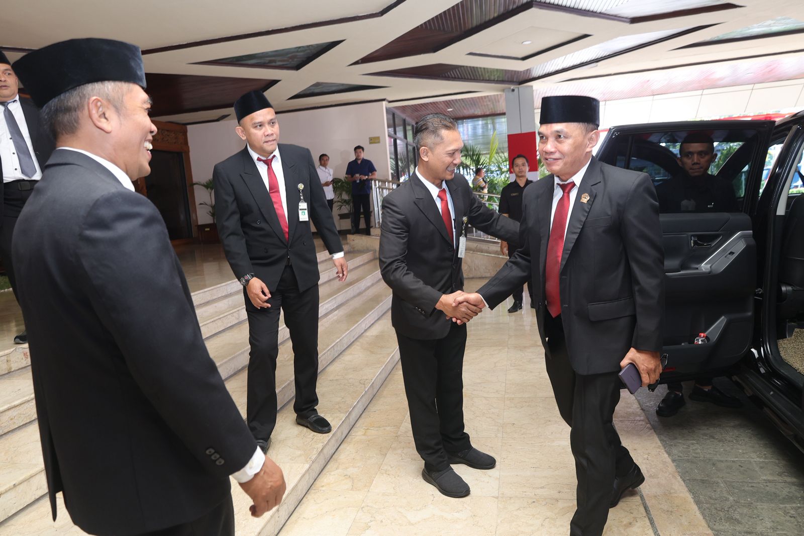 Ketua DPRD Jateng Sumanto menghadiri Musyawarah Perencanaan Pembangunan (Musrenbang) di Gedung Gradhika Bhakti Praja, Semarang, Jumat (6/2/2026).
