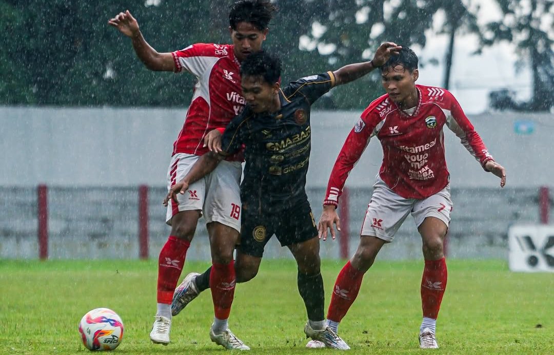 MENDEBARKAN: Pertandingan leg kedua semifinal Liga 4 Jateng antara Persibangga Purbalingga melawan Persiharjo,&nbsp;Rabu (11/2)