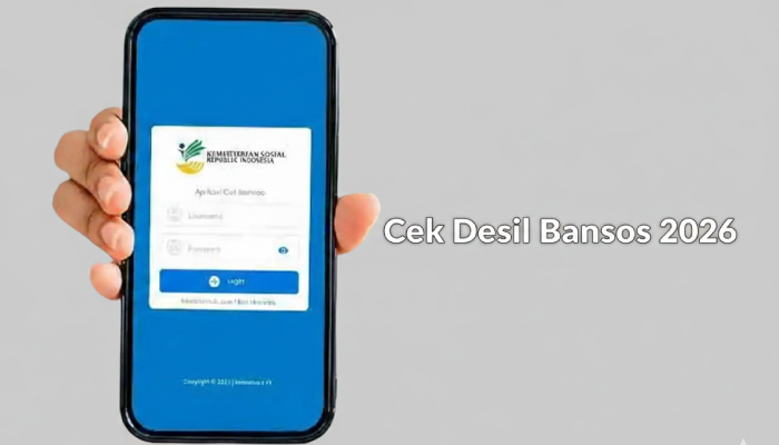 Cek desil bansos 2026.