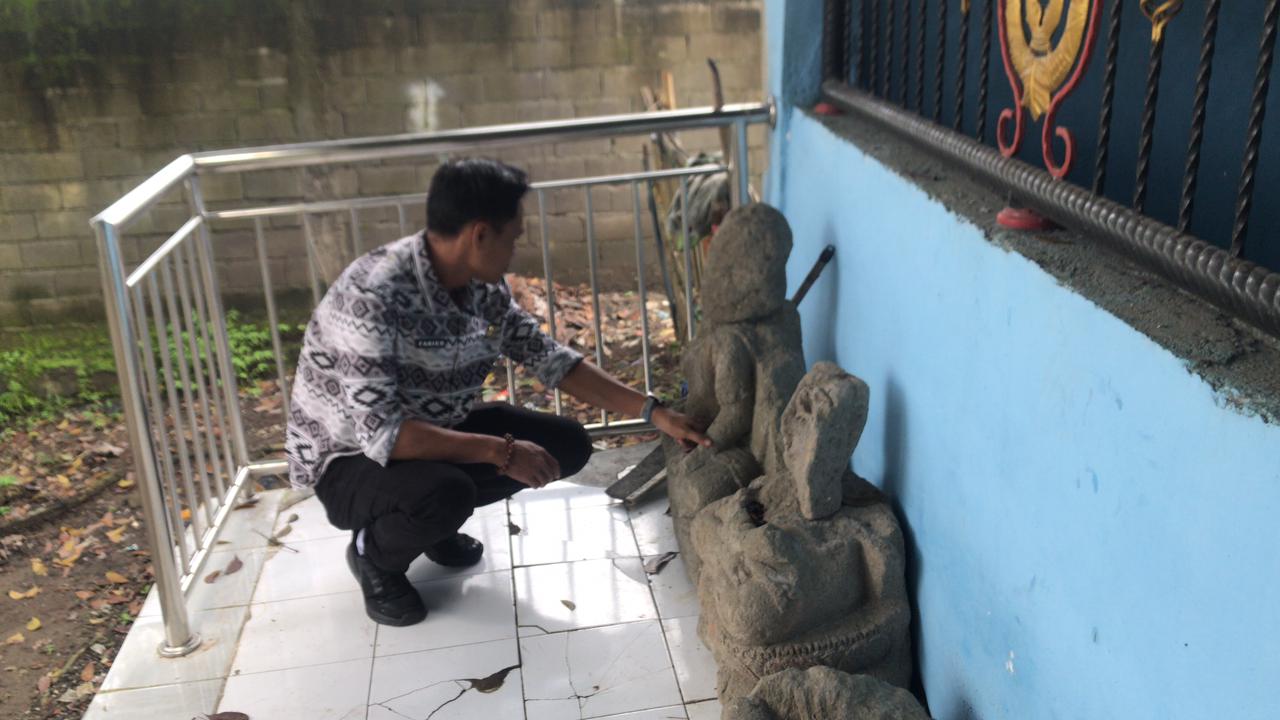 Arca yang diduga berasal dari abad ke-8 hingga ke-10 Masehi ditemukan saat pekerja gali tanah di Banyudono, Boyolali.